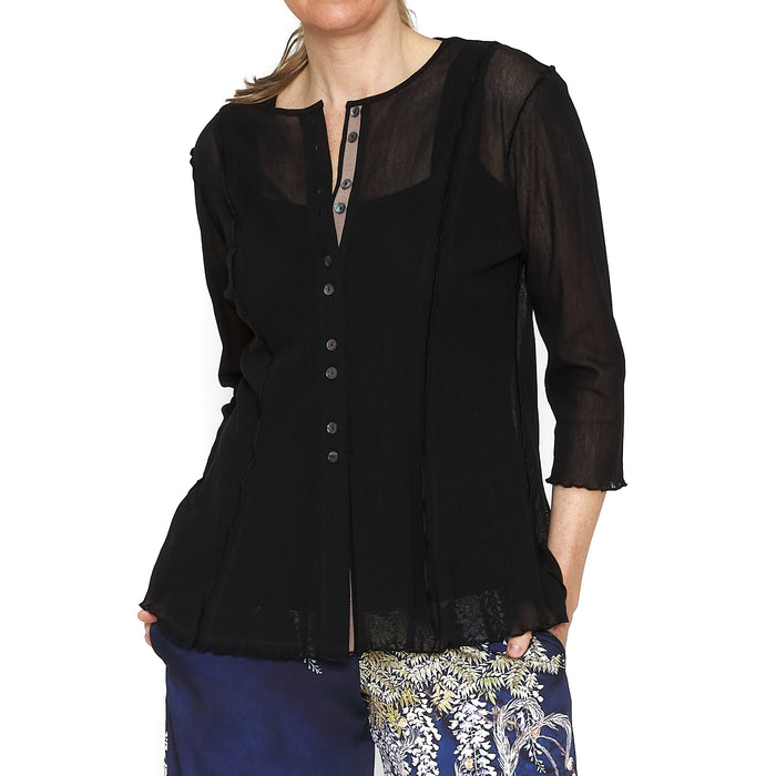 Black Abbi Cardi