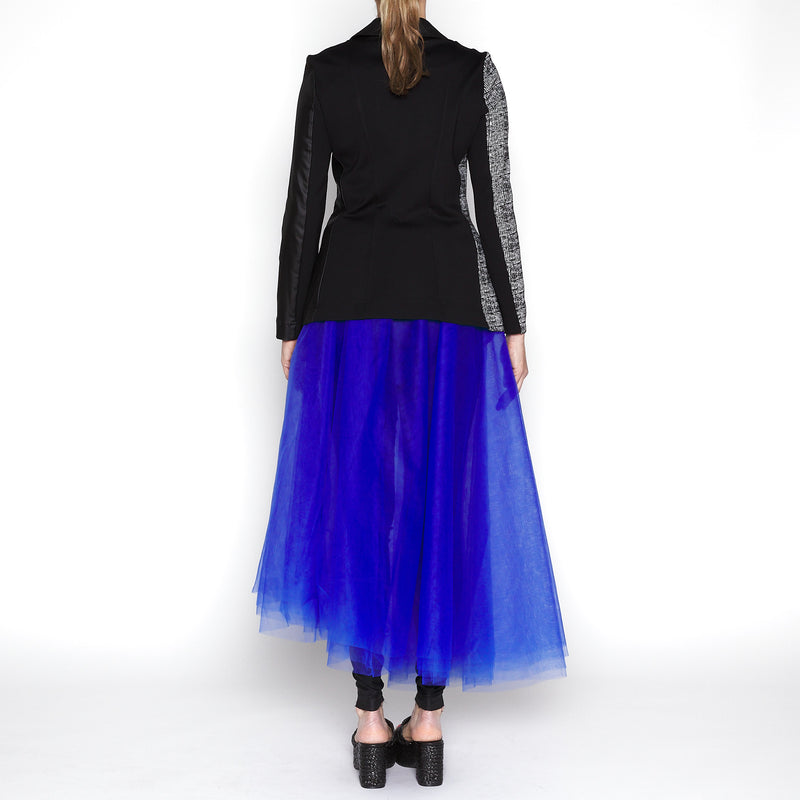 Net Skirt - electric blue