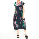 Bertie Teal Peacock Dress