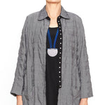Tania Black White Coat