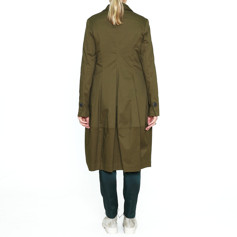 Charlie Khaki Green Coat