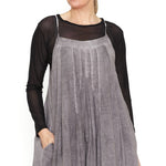 Sanara Maxi Dress - Stone Grey