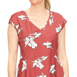Tiffany Treloar, Violet Red Japonica Dress - Tiffany Treloar