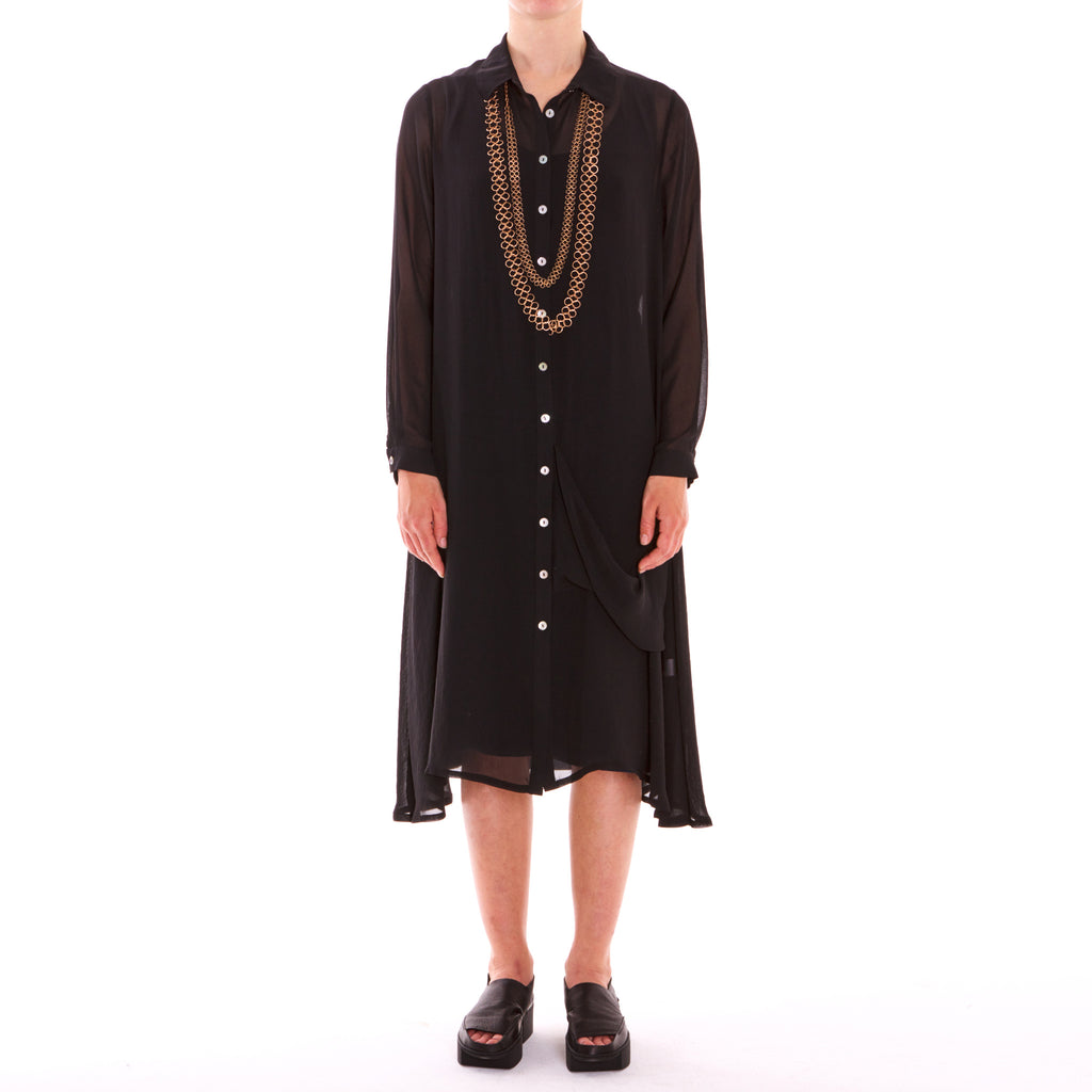 Tiffany Treloar, JoanJett Black Shirt Dress - Tiffany Treloar