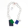 Dora Haralambaki, HD-8-Oxi-bluegreenpurple Necklace - Tiffany Treloar