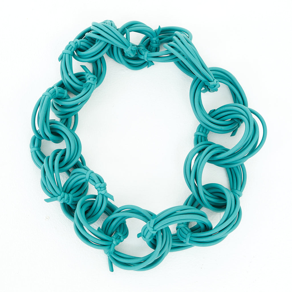 NEO, Neo 482 Olympic Mint Loop Necklace - Tiffany Treloar