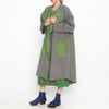 Lumi Green Grey Coat