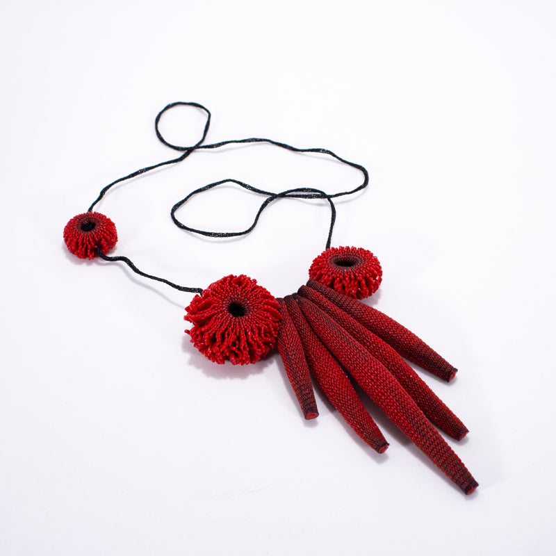 Barire Necklace - Red