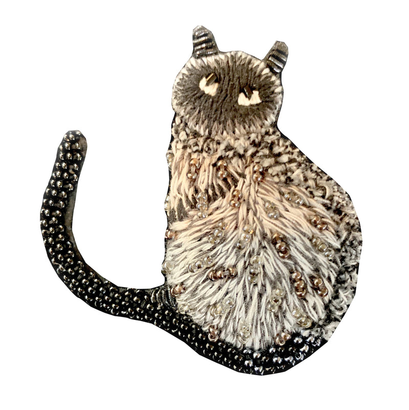 Trovelore, Siamese Cat Brooch - Tiffany Treloar