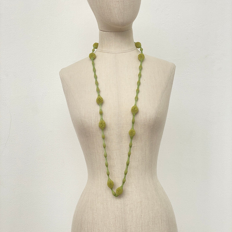 Sautoir Green Necklace