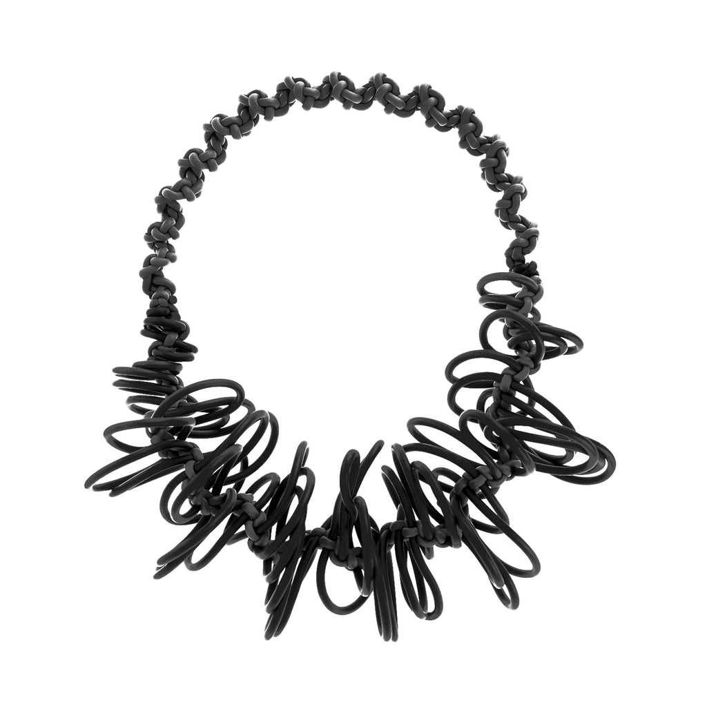 NEO, NEO 198 Black Loop Necklace - Tiffany Treloar