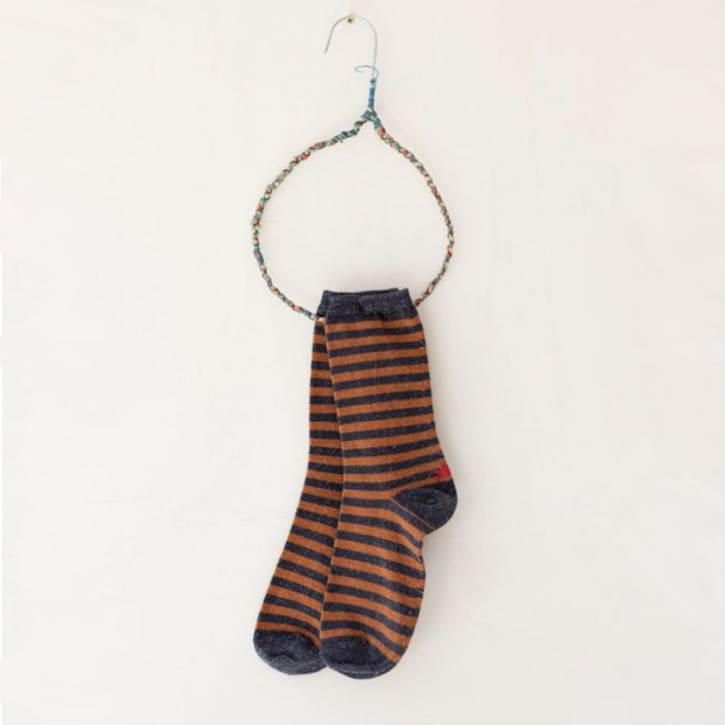 Hop Socks, Sox Blue/Copper - Tiffany Treloar
